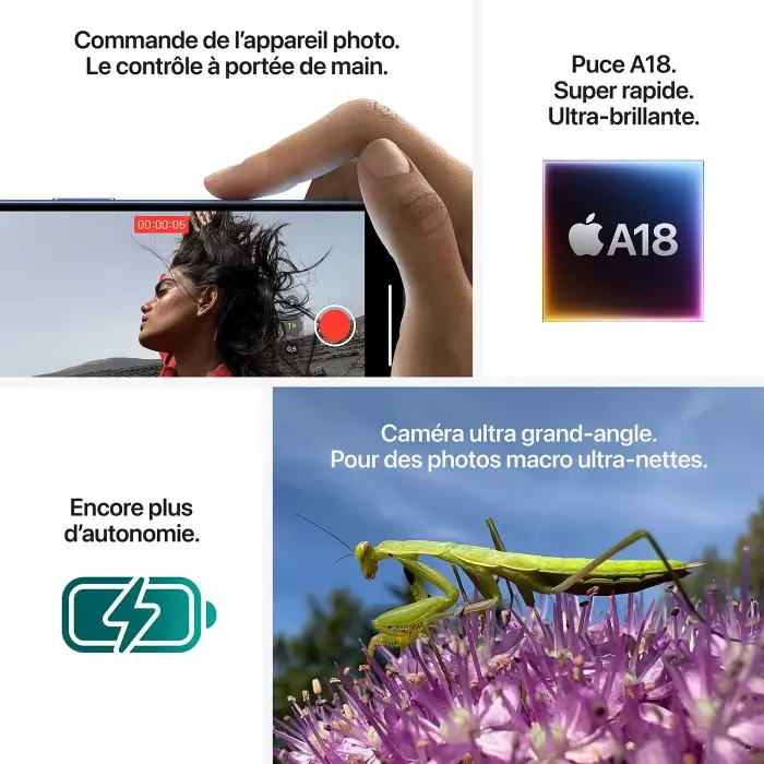 Configuration de Iphone 16